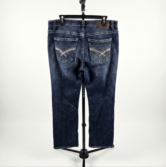 BKE Men's Classic Indigo Derek Jeans 32x30 - Picture 2 of 7